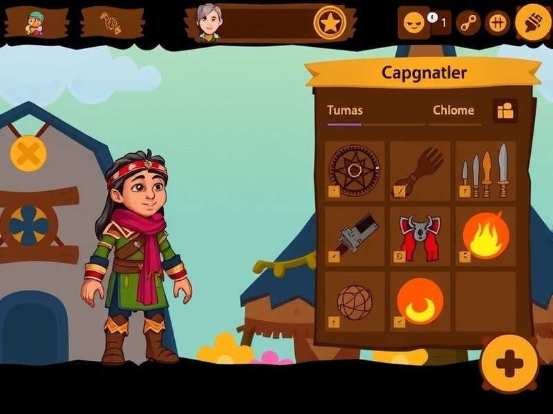 Nutmeg Adventure Indian Saga character customization