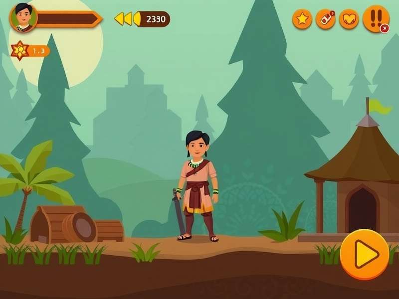 Nutmeg Adventure Indian Saga gameplay screenshot